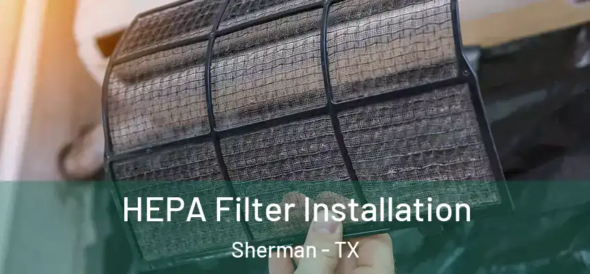  HEPA Filter Installation Sherman - TX