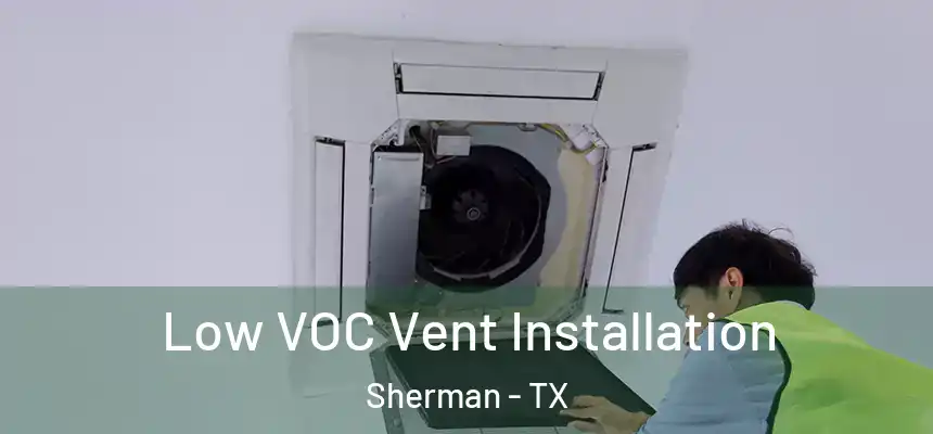  Low VOC Vent Installation Sherman - TX