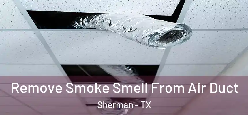  Remove Smoke Smell From Air Duct Sherman - TX